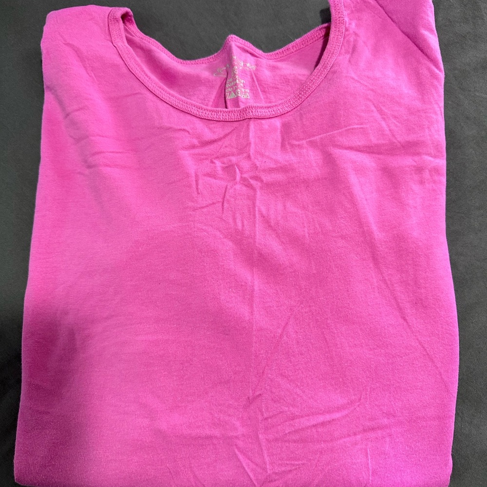 Peaches long sleeve tee pink/ purple color